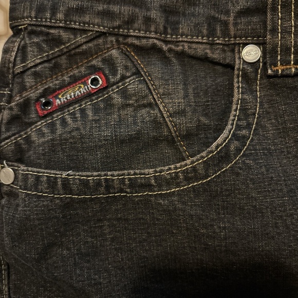 AkuAku Multi Pocket Cargo Pants Utility Streetwear Trousers Vintage Techwear - Picture 4 of 8